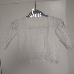 Girls Lace Top